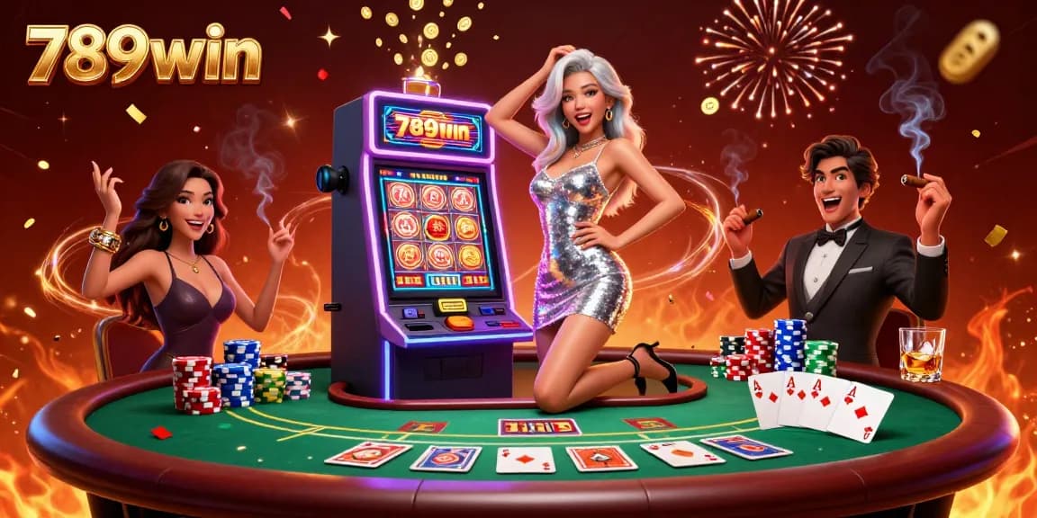Win big at 789win with exciting slot machines and poker games in a thrilling casino atmosphere.