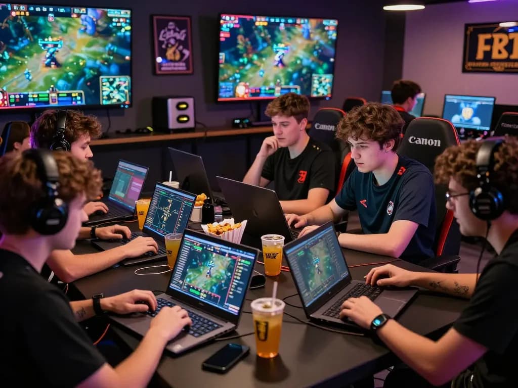Engaged group enjoying Dota 2 betting at GGLBet Singapore, showcasing excitement and live game interaction.