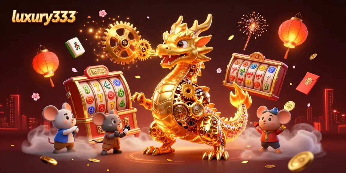 Melihat aksi menarik dalam permainan barang slot di luxury333 yang dipenuhi dengan lambang keberuntungan.