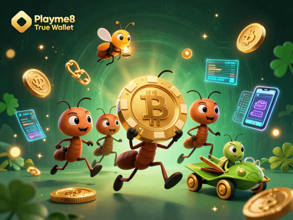 เล่นคาสิโนออนไลน์ด้วย Playme8 True Wallet ฝากถอนออโต้ พร้อมอธิบายกฎและโอกาสชนะ
