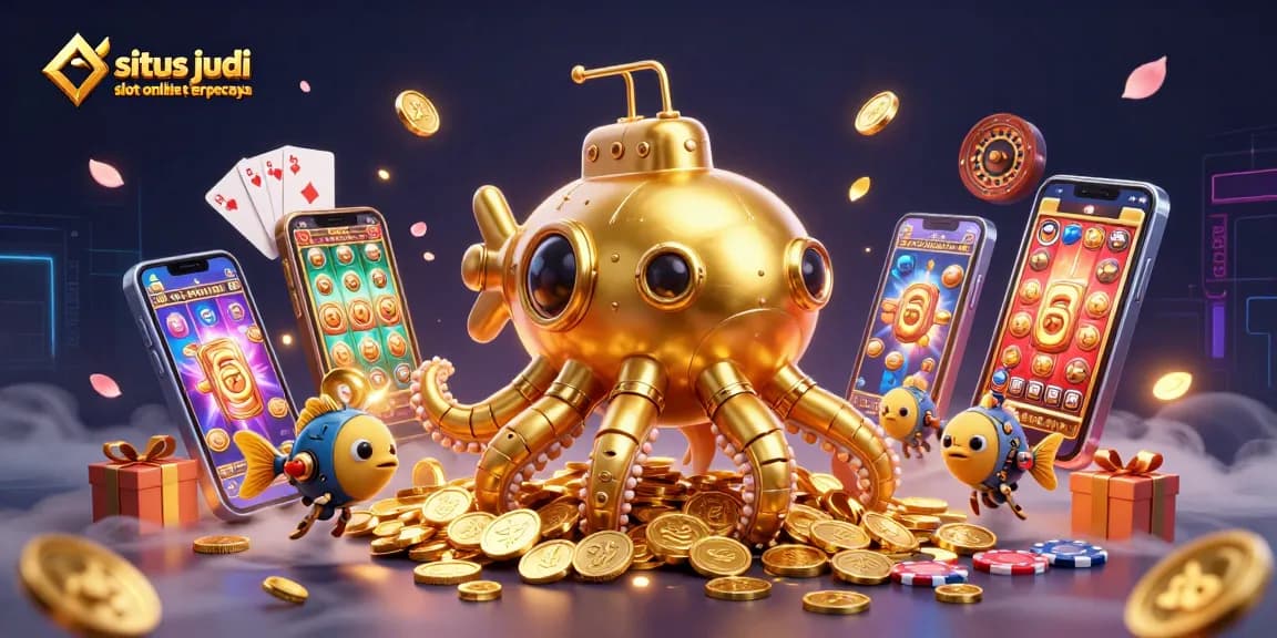 Experience the thrill at situs judi slot online terpercaya with immersive 3D gaming elements.