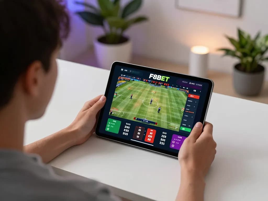 Experience live betting on F8BET with engaging sports action and user interaction.