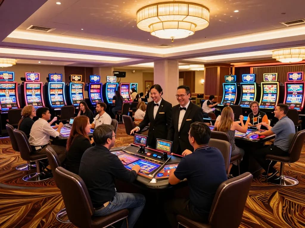 Experience the excitement at TG88 casino with engaging table games and vibrant atmosphere.