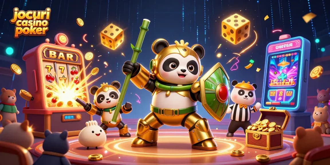 Joacă jocuri casino poker în atmosfera captivantă a acestui turneu 3D dinamic.