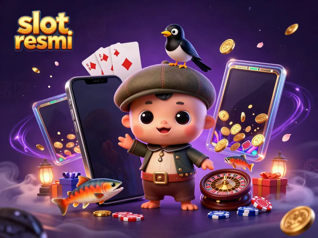Engage with thrilling slot resmi action in this vibrant 3D illustration of baby Nessie and friends.