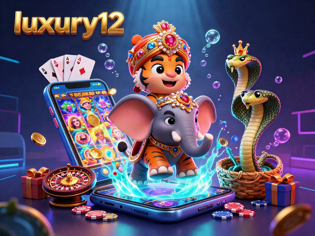 Menangkan permainan slot di luxury12 dengan ilustrasi kasual yang penuh warna.