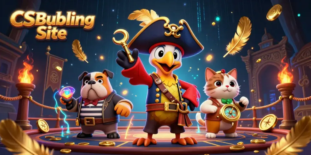Engaging scene of characters in a CS Gambling Site setting with vibrant elements and dynamic casino atmosphere.