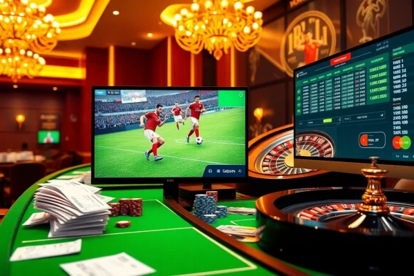 Experience the thrill of gambling with strategies on แทงบอลยังไง through exciting online sports betting visuals.