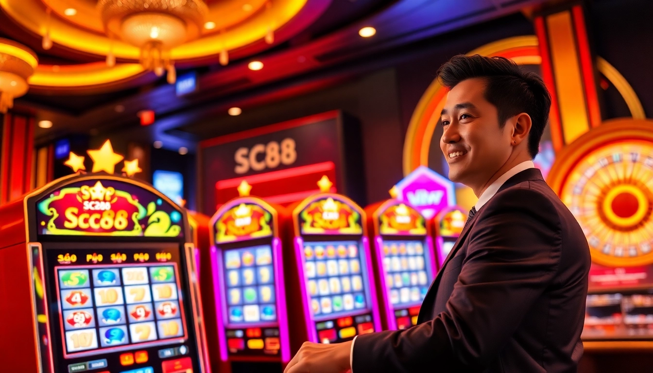 Play exciting slot machines at Nhà Cái SC88 Nổ Hũ for thrilling wins and experiences.