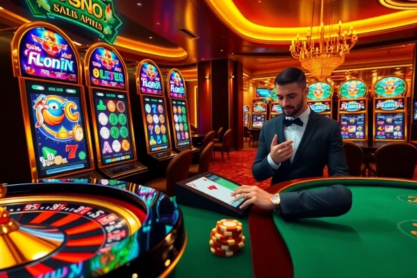 situs slot nekatwin offering engaging online gambling experience with colorful slot machines and poker elements