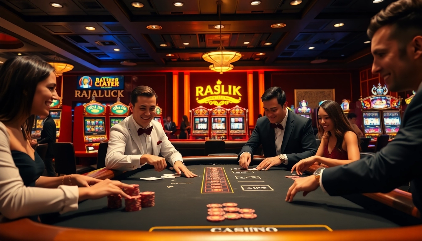 Experience the excitement of Rajaluck with exclusive casino games and high rewards.